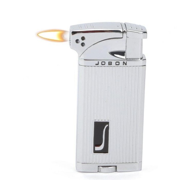 Isqueiro Jobon - Prata Mod. 3 (Maçarico e Chama Normal)