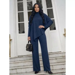 Conjunto feminino de inverno 3 peças 