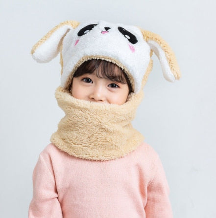 Gorro com Cachecol Infantil