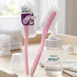 ESCOVA PARA MAMADEIRA AVENT ROSA