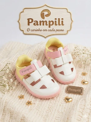 TENIS PAMPILI BABY CALCE COLORIDO SINT 657021 