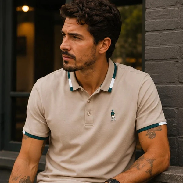 [LEVE 5 PAGUE 3] Camisa Masculina Castelli em Algodão e Poliéster Premium