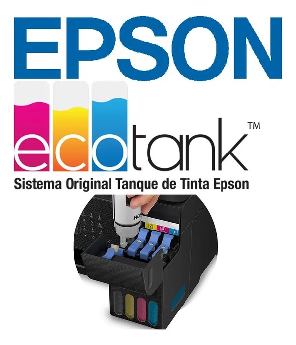Refil Tinta Epson 673 Azul Ciano - T673520-AL
