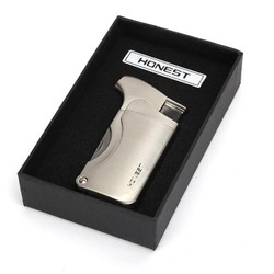 Isqueiro Maçarico Honest 241 - Prata Mod.2 (1 Chama)