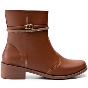 Bota Feminina Montaria Rasteira Cano Baixo
