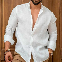 Camisa de Linho Masculina Firenzi
