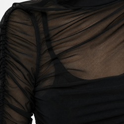 Body Kira Franzido Preto