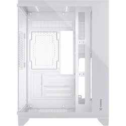 Gabinete Gamer Fortrek Clarity Frontal e Lateral em Vidro Micro ATX Branco