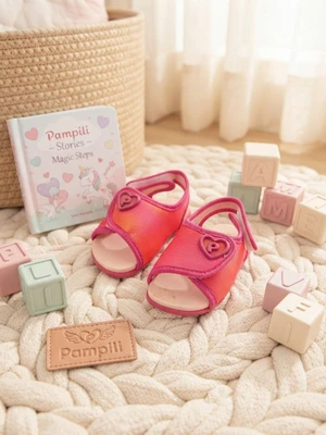 SANDALIA PAMPILI FLY MINI PINK/ROSA CHICLETE 639039 