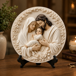 Decoração Familia Sagrada- Maria José e o menino Jesus
