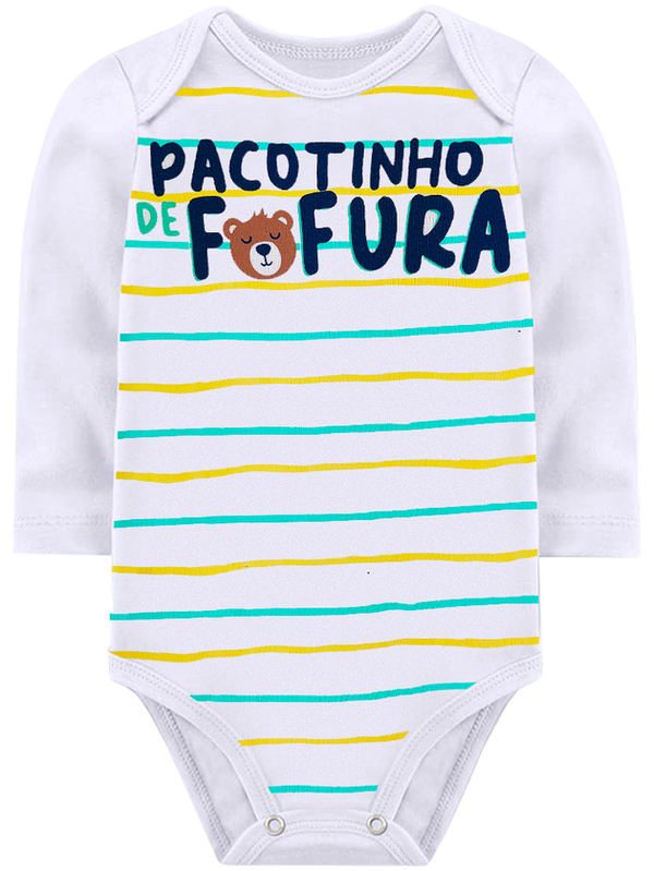 KIT BODY BEBÊ 5 PEÇAS RIBANA