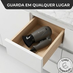 Secador Cadence Plié SEC190 Dobrável 1200W Bivolt 