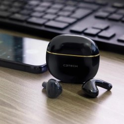 Fone de Ouvido C3Tech Preto - EP-TWS-30BK