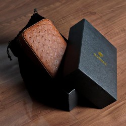 Umidor de Viagem Cohiba para 6 Charutos em Couro - Marrom