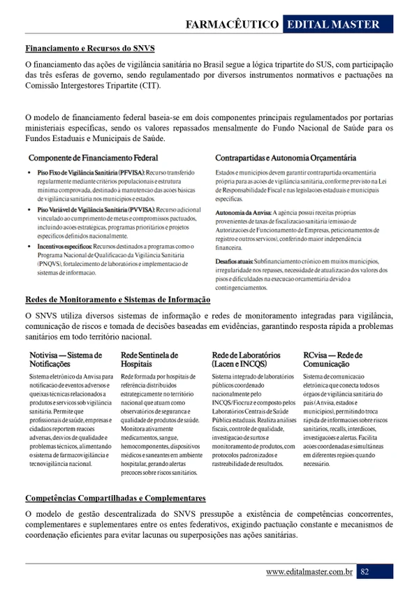 Farmacêutico - Ministério da Saúde