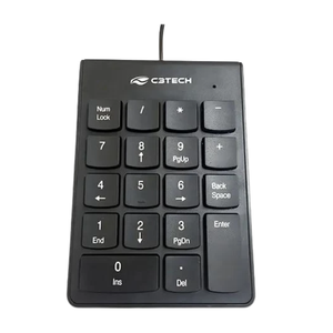 Teclado Numérico C3Tech KN-12BK USB