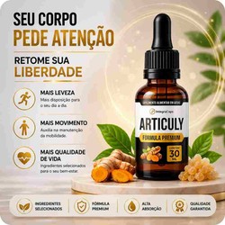 Articuly - Retome sua rotina com mais mobilidade, conforto e leveza - Oferta com 3 frascos