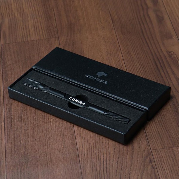 Furador Destravador de Charutos Broca Cohiba - Preto