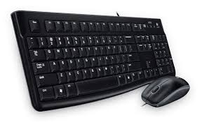Kit Logitech Teclado USB MK120 Preto
