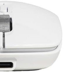 Mouse Sem Fio Recarregavel C3Tech Branco - M-W80WH
