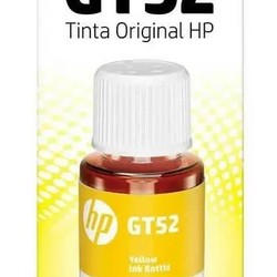 Refil de Tinta HP Amarelo - GT52