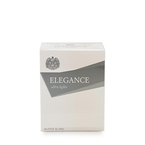 Cigarro Elegance Super Slims Ultra Light - Pacote com 10