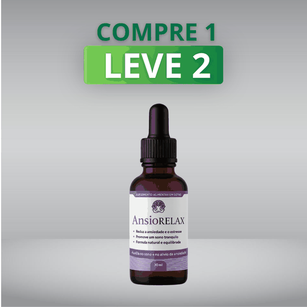 AnsioRelax - 10% de Desconto no Pix + Frete Grátis