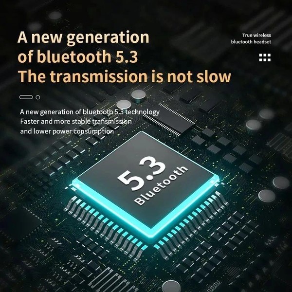 Fone De Ouvido M90 Pro Gamer Sem Fio Bluetooth 5.3 Hifi Stereo À Prova D'água