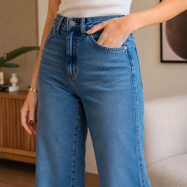 [LEVE 3 PAGUE 2] Calça Feminina Helena Flare em Jeans (Para mulheres que amam se sentir bem!)