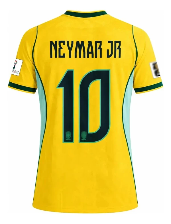 Camisa Brasil 2026 Neymar Jr. #10 Amarela Masculina – Lançamento Copa