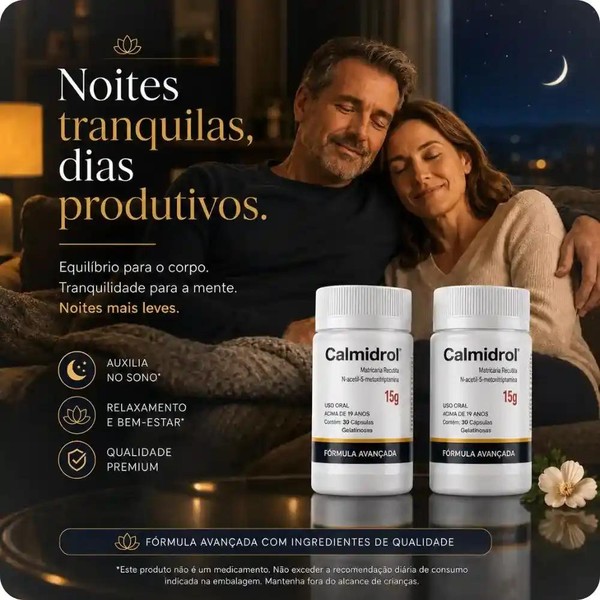 Calmidrol - Reconquiste a paz que a rotina agitada te tirou. - Kit com 2 frascos