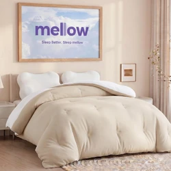 Edredom Mellow Marshmellow Full/Queen - Extra Fofinho com Recheio Duplo Alternativo ao Pluma, Equilibrado para Todas as Estações, Tecido Oeko-TEX Classe I, Costura em Caixa, Lavável à Máquina
