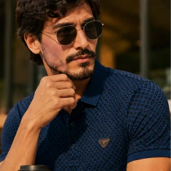 [LEVE 5 PAGUE 3] Camisa Masculina Belvior em Algodão e Elastano Premium (Visual Moderno!)