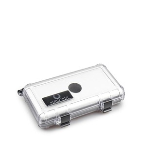 Umidor de Viagem Nerone para 5 Charutos - Transparente