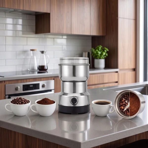 Moedor de Café Elétrico Multifuncional em Aço Inox UltraGrind