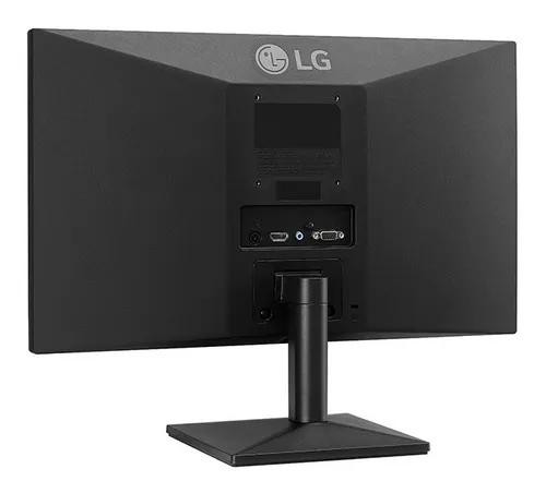 Monitor LG 19.5 HD LED - HDMI - D-SUB - VESA Preto- 20MK400H