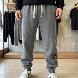 [Leve 3, Pague Só 2!] Calça Ares Térmica Masculina em Veludo Cotelê e Forro Peluciado de Isolamento e Modelagem Jogger