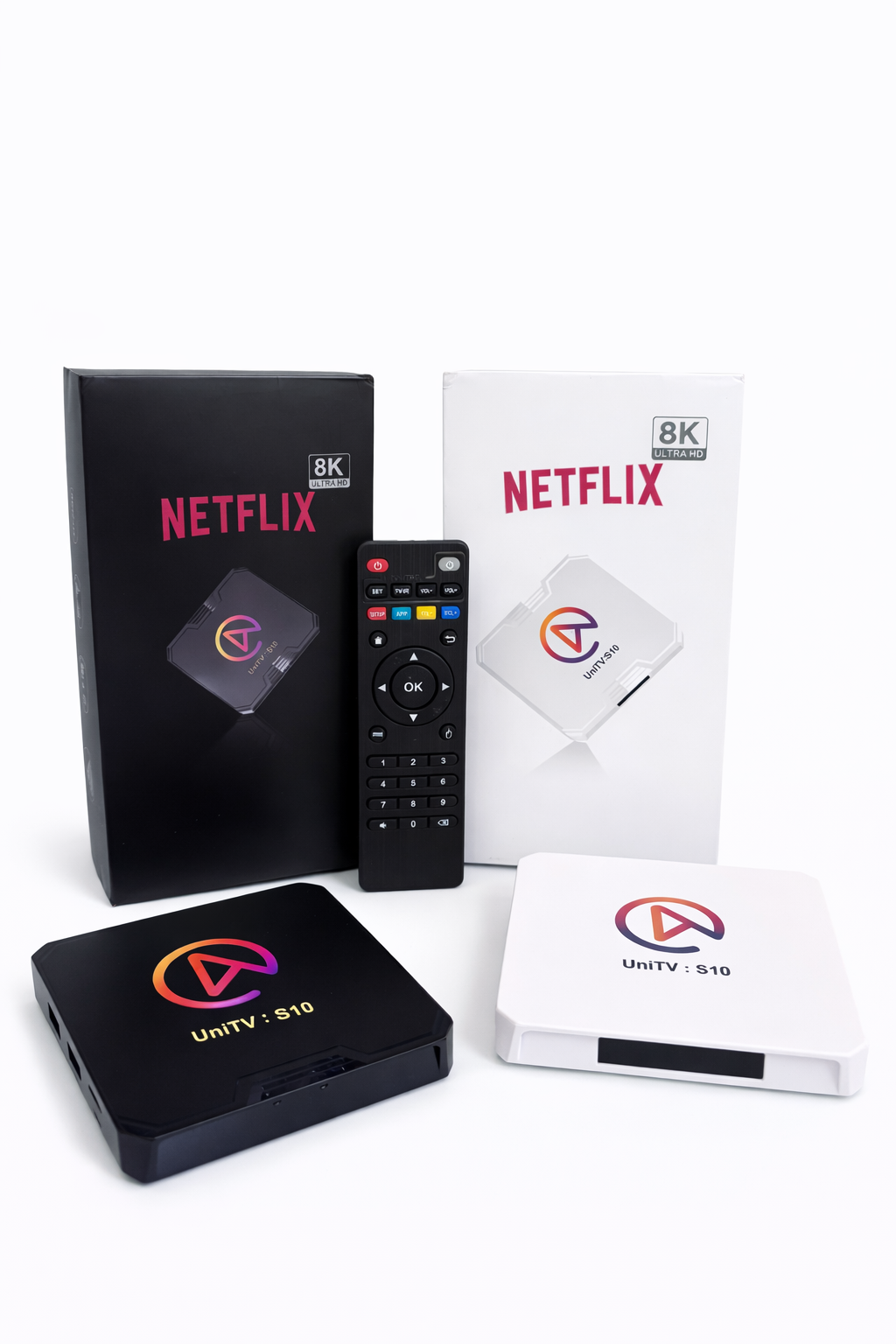 Receptor UniTV S10 2026 – TV Box 8K Ultra HD - Shop Mix Eletrônicos