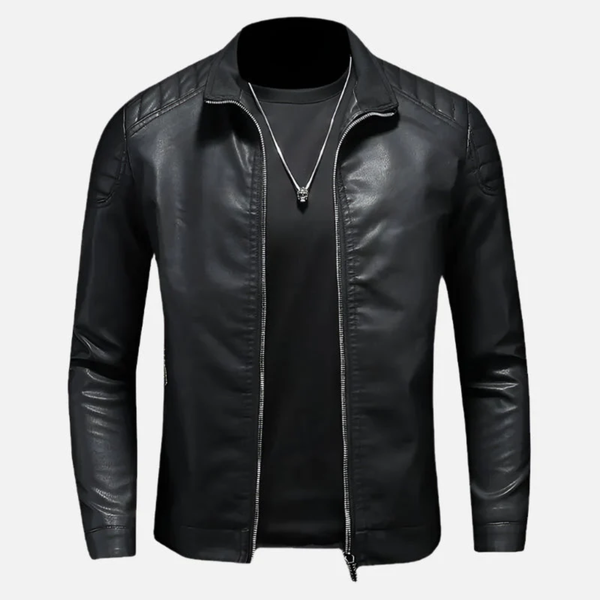 Jaqueta de Couro Masculina Velmark Matezzo