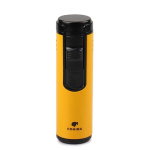 Isqueiro Maçarico Cohiba 152 - Amarelo (4 Chamas)