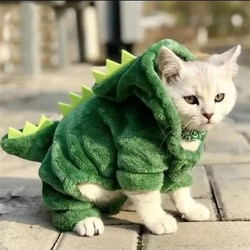 Fantasia de Dinossauro para Gato