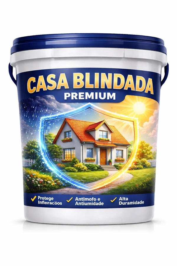 Casa Blindada Impermeabilizante de Parede 12kg