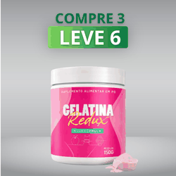 Gelatina Redux - 10% de Desconto no Pix + Frete Grátis