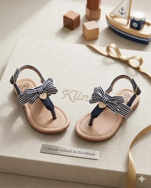 SANDALIA INFANTIL SUAMI BABY MARINHO KLIN 177035 (AVARIA)