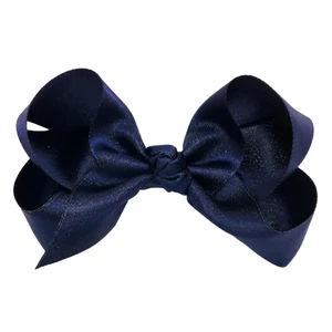 Laço de Cabelo – Azul Marinho Glam