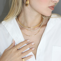 Chocker Riviera Dourada
