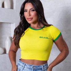 Cropped Aura Brasil