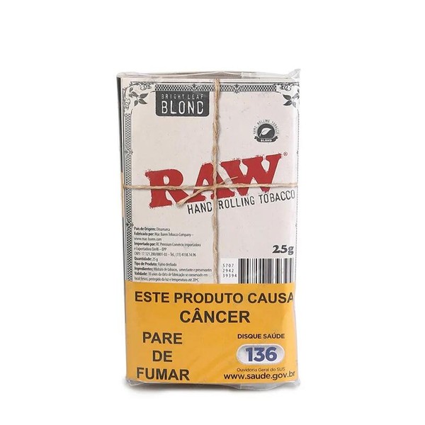 Tabaco para Enrolar Raw Blond - Pct (25g)