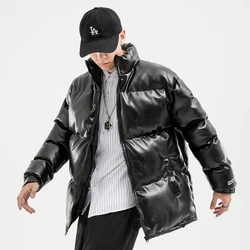 Jaqueta Puffer Masculina de Inverno Celesto
