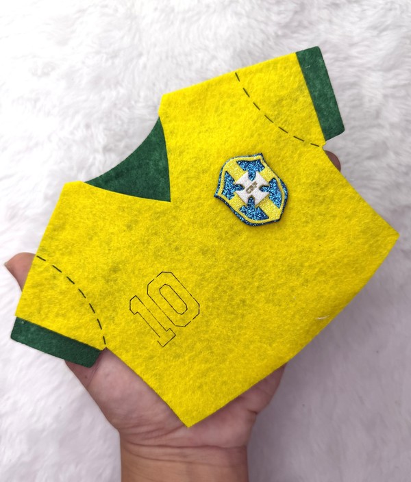 Camisa do Brasil - Feltro - 4 UNID